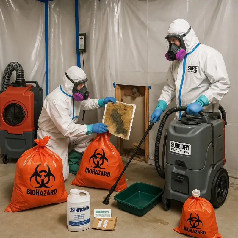 Contaminated Water Handling Protocols process in Petersburg, MI