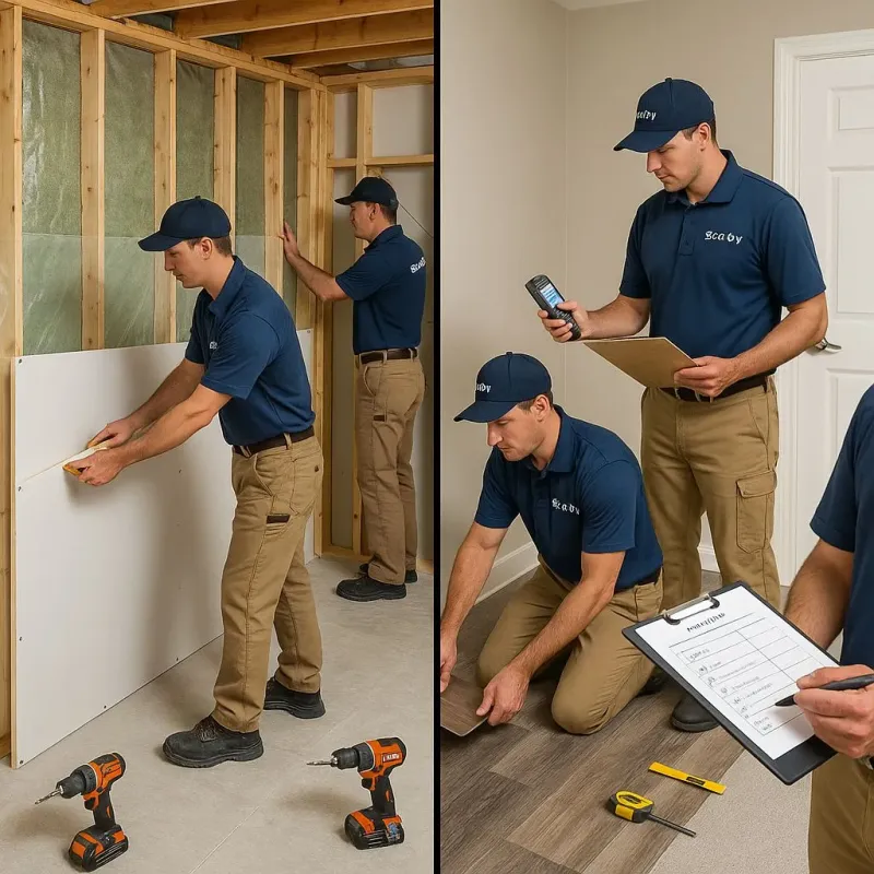 Repairs and Reconstruction process in Petersburg, MI