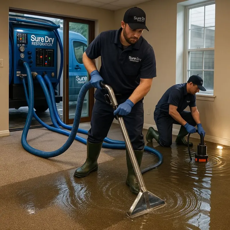 Water Extraction and Removal process in Petersburg, MI